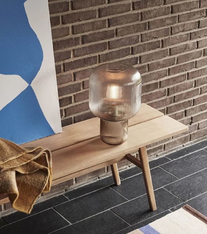 Nowoczesna Szklana Lampa Stołowa Note - obrazek 4