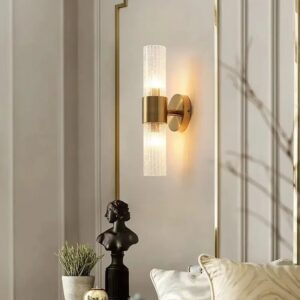 Nowoczesna Kryształowa Lampa Ścienna Mirabella Kinkiet Glamour