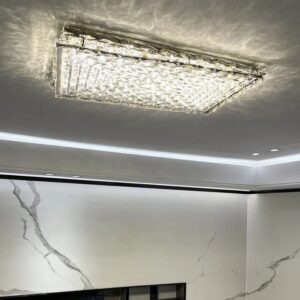 Kryształowa Nowoczesna Lampa Sufitowa Orella Plafon Glamour