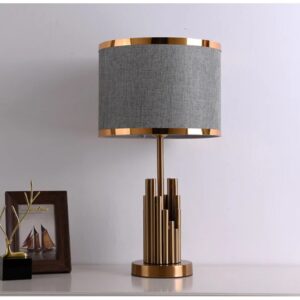 Nowoczesna Lampa Stołowa Solana Złota