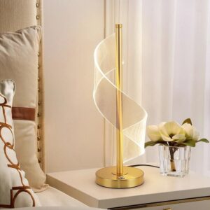 Lampa Stołowa Zawijas LED Glamour