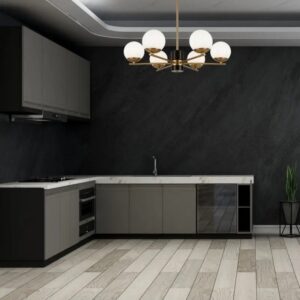 Nowoczesna Elegancka Lampa Sufitowa Marble Żyrandol Mosiądz