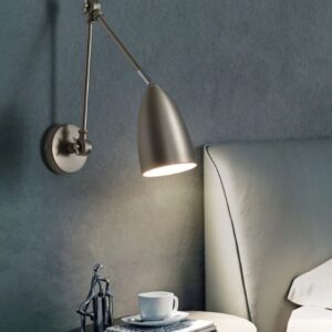 Nowoczesna Metalowa Lampa Ścienna Dynamo Kinkiet