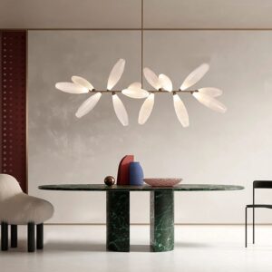 Nowoczesna Wisząca Lampa Sufitowa Giopato Złota