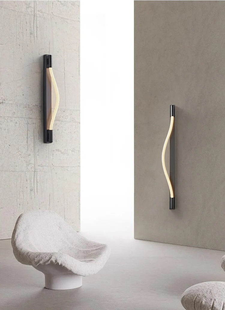 Nowoczesna Skandynawska Lampa Ścienna Spritzer Kinkiet Loft