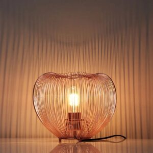 Nowoczesna Metalowa Lampa Stołowa Wirio