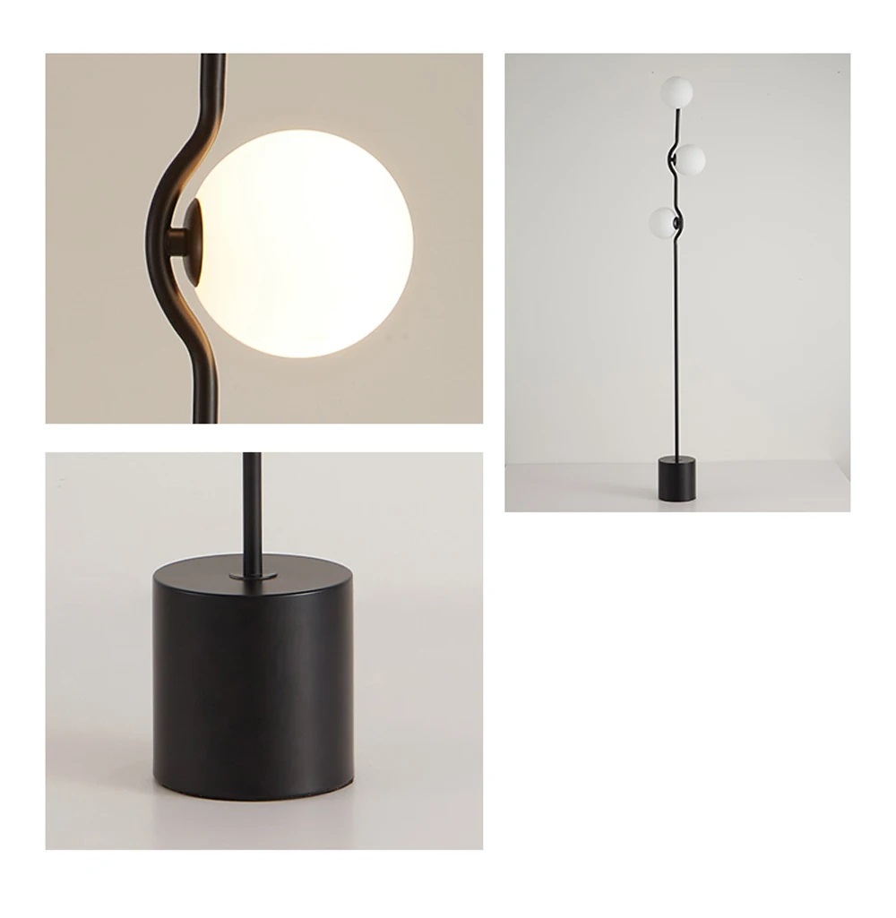 Klasyczna Metalowa Lampa Podłogowa Dorado - obrazek 4