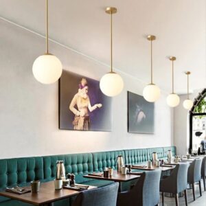 Nowoczesna Szklana Lampa Wisząca Camina Kule