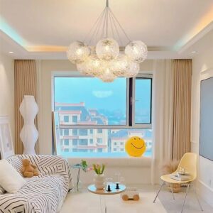 Nowoczesna Lampa Wisząca Pasto Żyrandol Kule Chrom