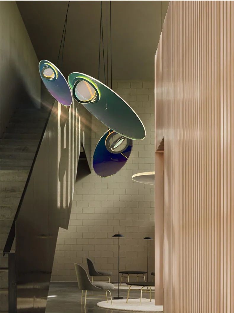 Nowoczesna Lampa Wisząca Saturn Designerska - obrazek 9