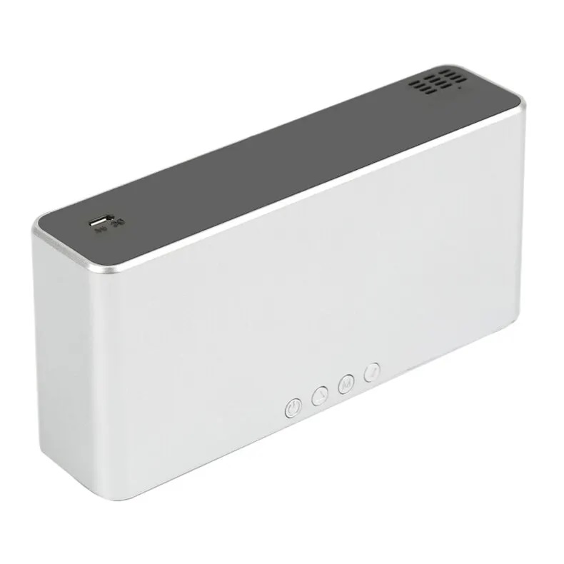 Lustrzany Zegar Budzik Termometr Bezprzewodowa Ładowarka - obrazek 14