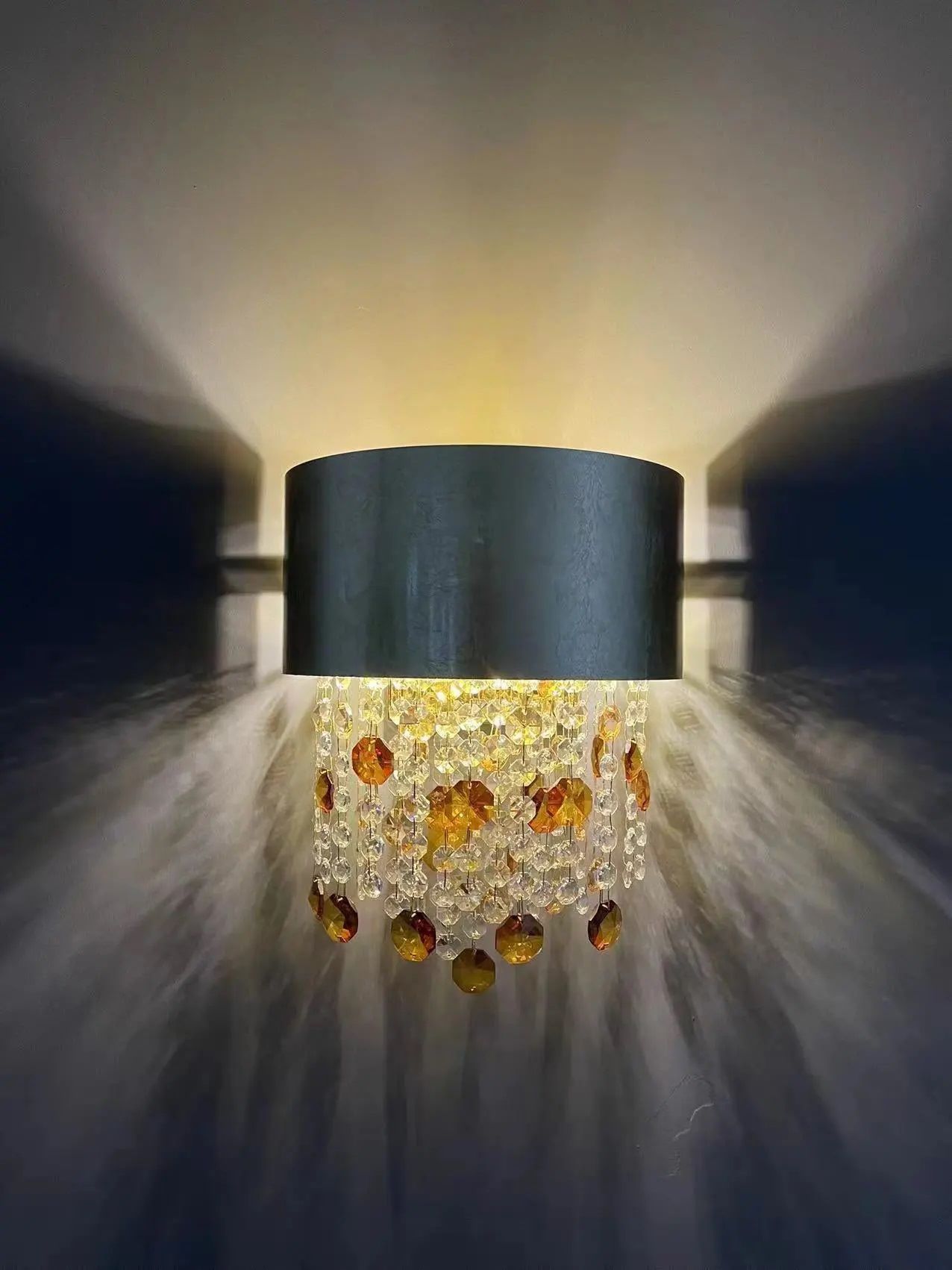 Nowoczesna Kryształowa Lampa Ścienna Masiero Ola Kinkiet Glamour - obrazek 10