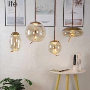 Lampa Wisząca Brokis Knot Szklana Skandynawska