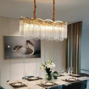 Nowoczesna Lampa Sufitowa Filago Żyrandol Glamour