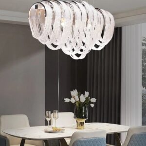 Nowoczesna Kryształowa Lampa Wisząca Ambrella Żyrandol Glamour