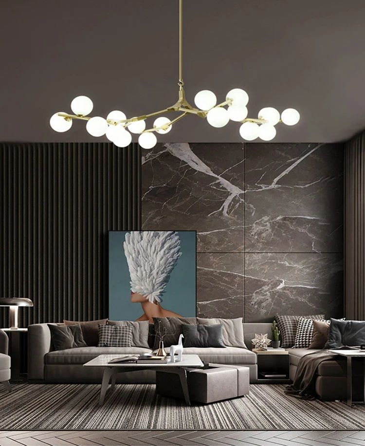 Nowoczesna Wisząca Lampa Sufitowa Caserta - obrazek 3