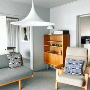 Nowoczesna Skandynawska Lampa Wisząca Namiot Semi Nad Stół