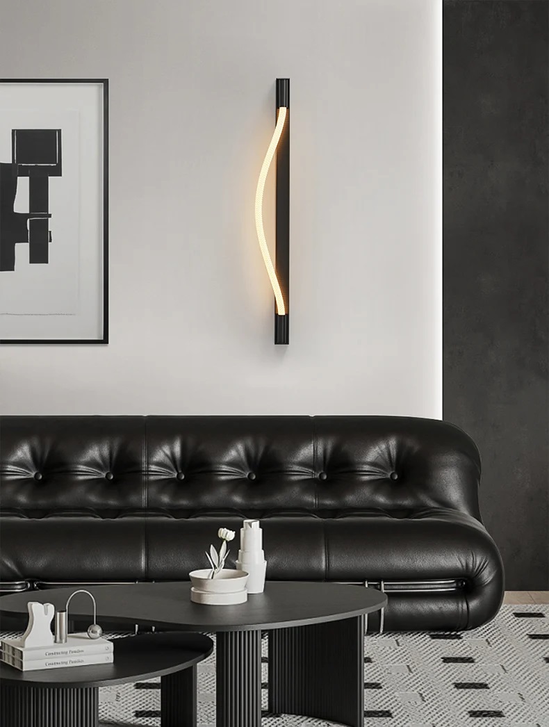 Nowoczesna Skandynawska Lampa Ścienna Spritzer Kinkiet Loft - obrazek 2