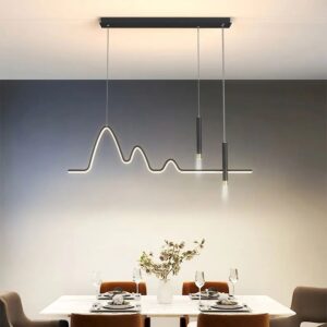 Nowoczesna Skandynawska Lampa Wisząca Rosa Nad Stół Loft