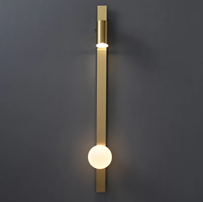 Nowoczesna Metalowa Lampa Ścienna Long Kinkiet - obrazek 4