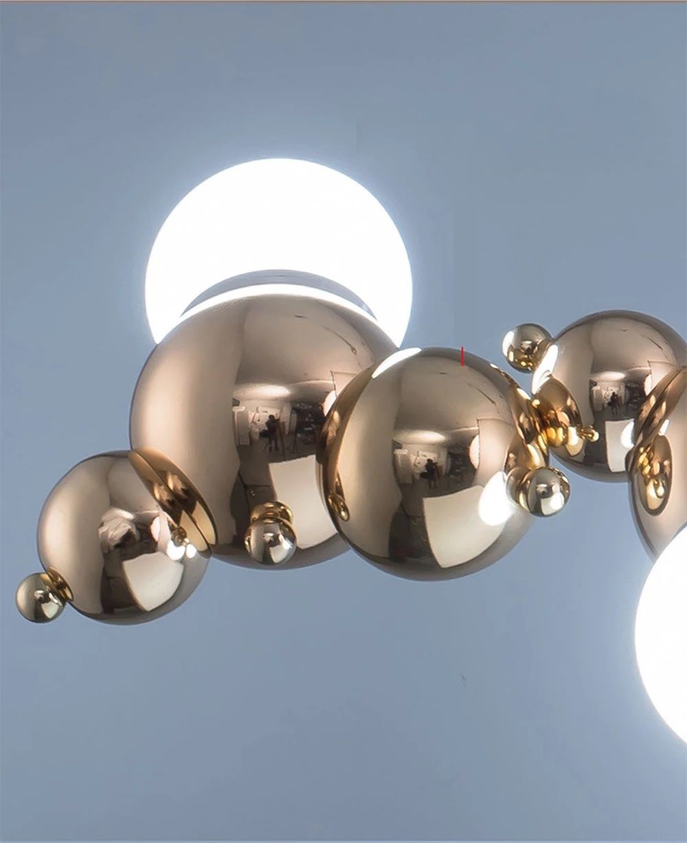 Elegancka Lampa Ścienna La Bolero Kinkiet Lustre Kule - obrazek 3