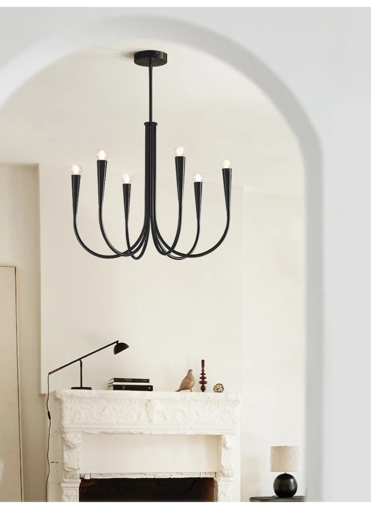 Nowoczesna Skandynawska Lampa Sufitowa Snoob Żyrandol