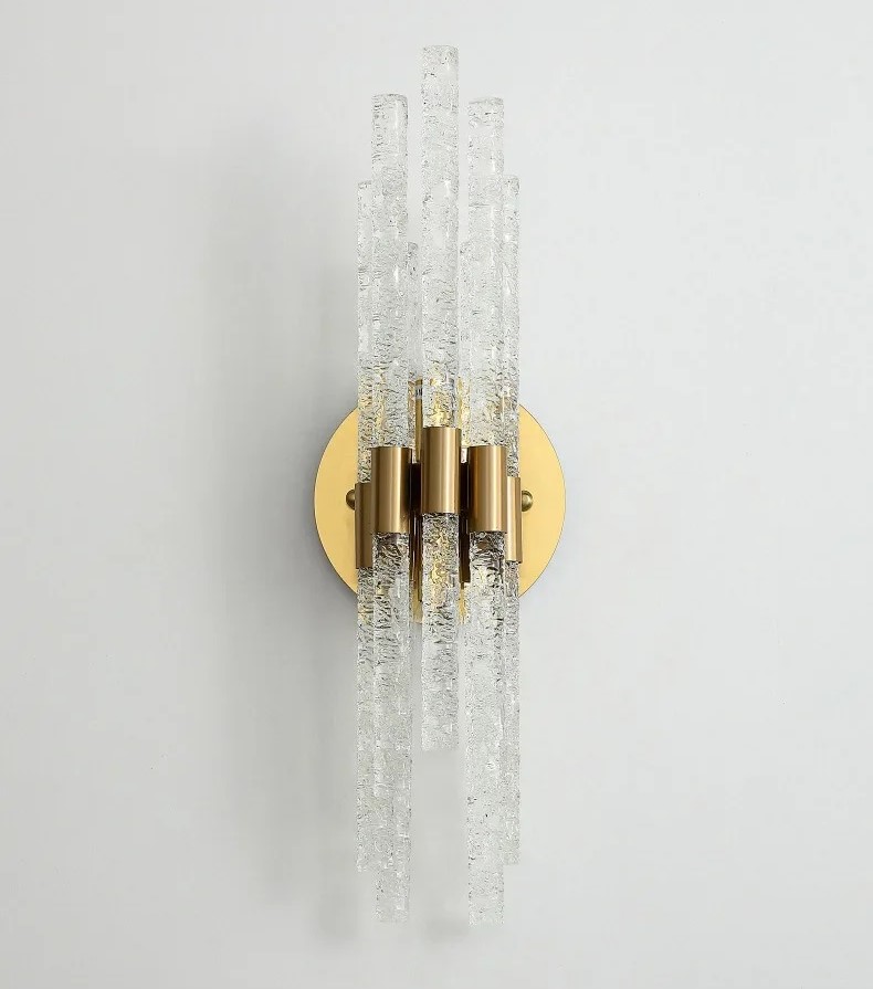 Nowoczesna Kryształowa Lampa Ścienna Mikado Kinkiet Glamour - obrazek 4