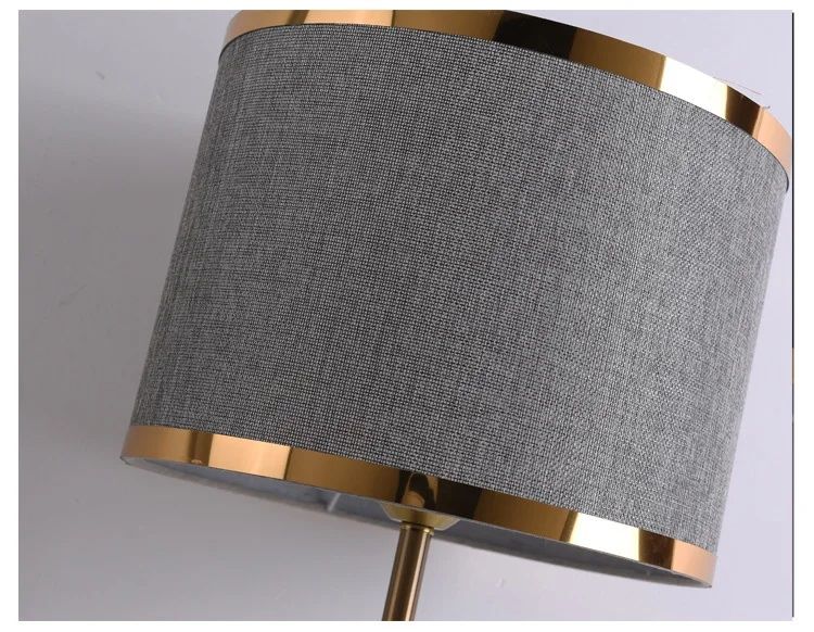 Nowoczesna Lampa Stołowa Solana Złota - obrazek 6