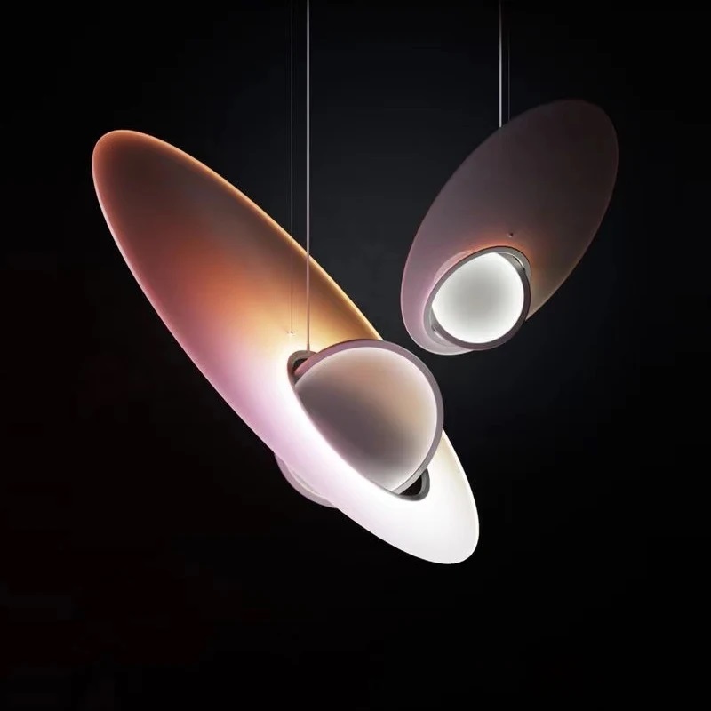 Nowoczesna Lampa Wisząca Saturn Designerska - obrazek 2