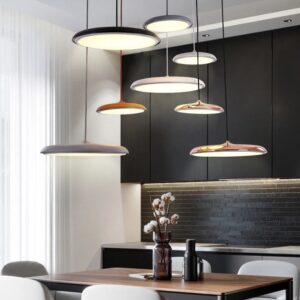 Nowoczesna Skandynawska Lampa Wisząca Talerz Nad Stół