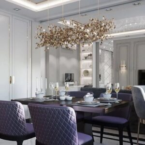 Nowoczesna Metalowa Lampa Wisząca Monete