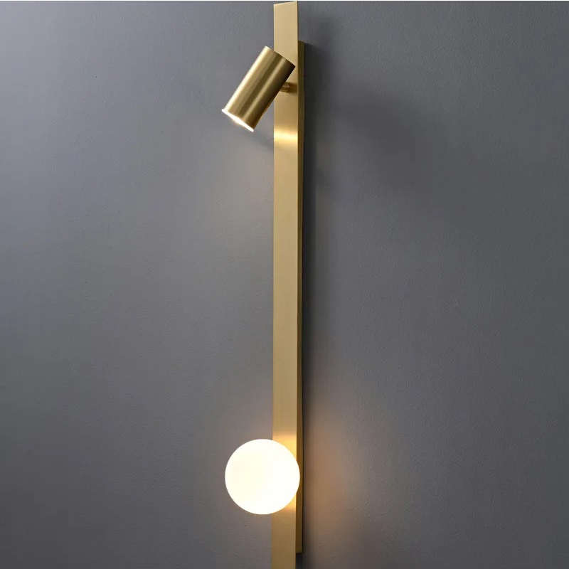 Nowoczesna Metalowa Lampa Ścienna Long Kinkiet - obrazek 5