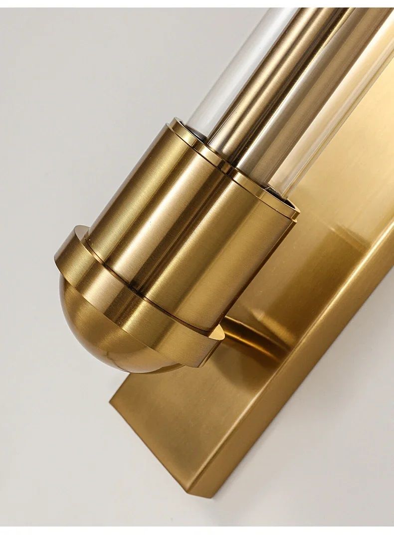 Eklektyczna Metalowa Lampa Ścienna Lorenzo Kinkiet Złoty - obrazek 6