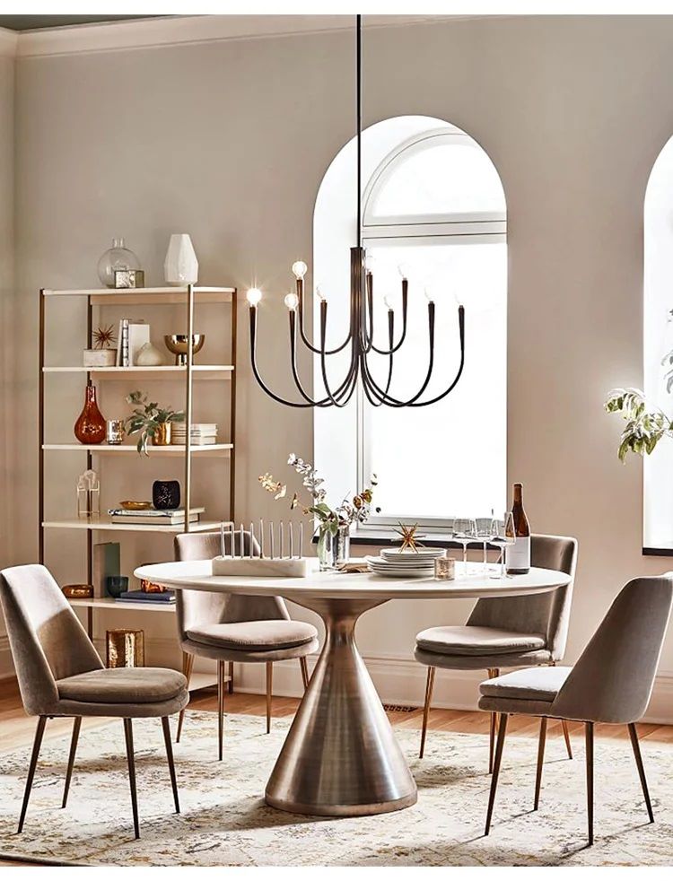 Nowoczesna Skandynawska Lampa Sufitowa Snoob Żyrandol - obrazek 4