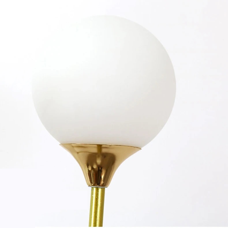 Klasyczna Metalowa Lampa Podłogowa Alfi Marmur - obrazek 5