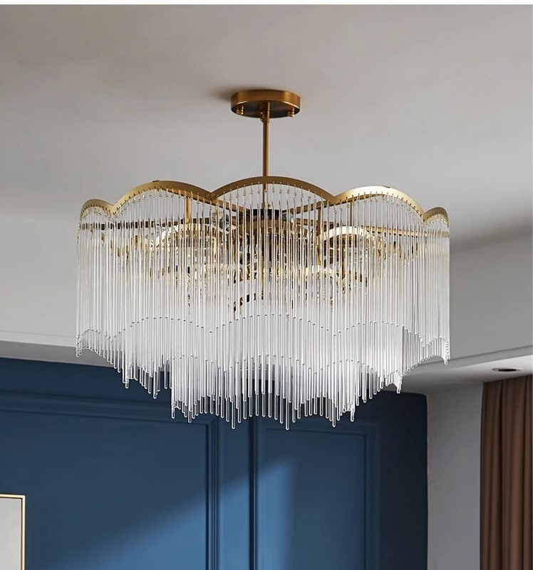 Nowoczesna Lampa Sufitowa Filago Żyrandol Glamour - obrazek 5