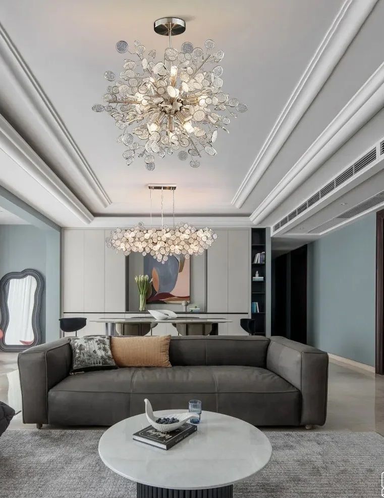 Nowoczesna Lampa Sufitowa Clouds Żyrandol Glamour - obrazek 2