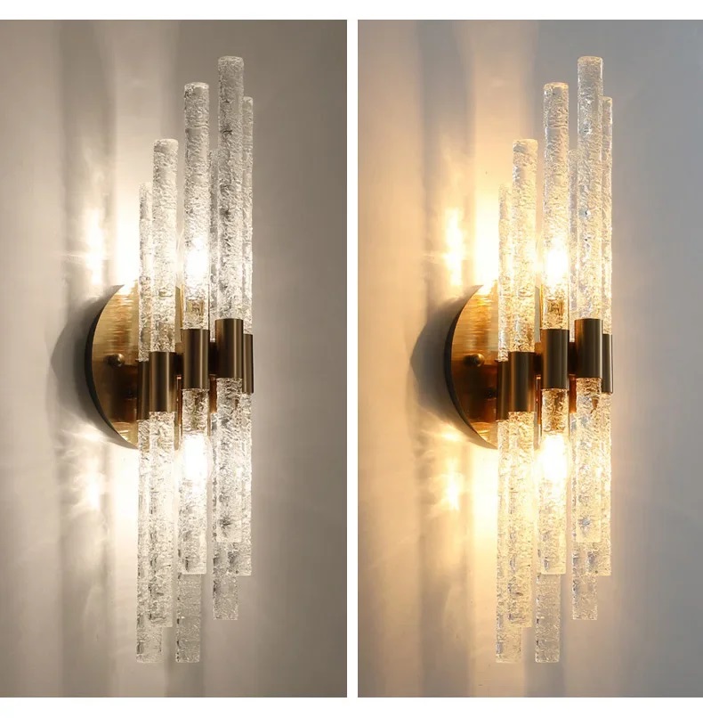 Nowoczesna Kryształowa Lampa Ścienna Mikado Kinkiet Glamour - obrazek 10