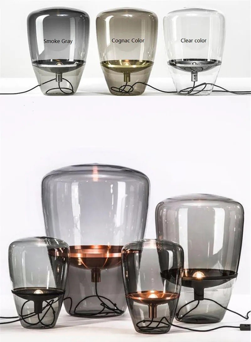 Nowoczesna Szklana Lampa Stołowa Balloons - obrazek 6