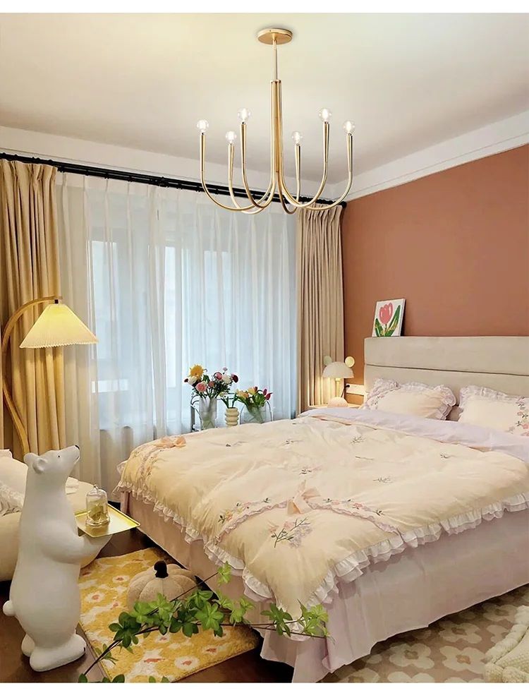 Nowoczesna Skandynawska Lampa Sufitowa Snoob Żyrandol - obrazek 8