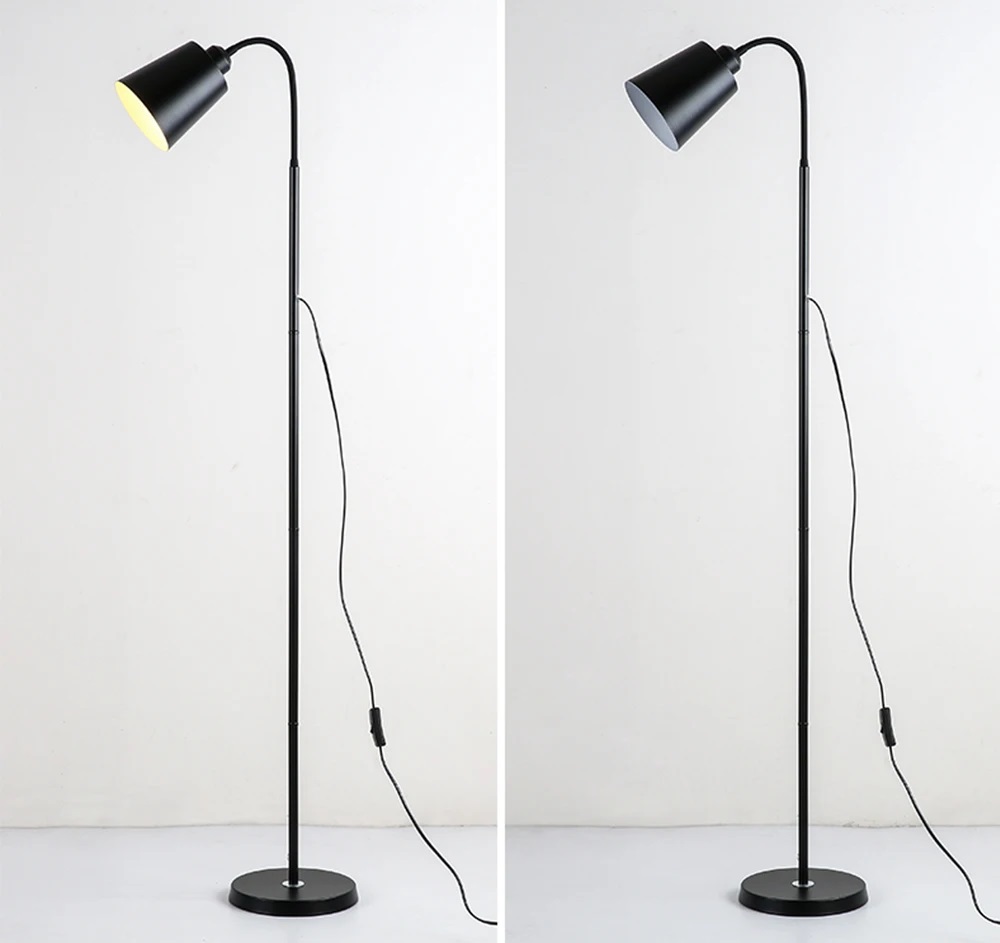 Klasyczna Metalowa Lampa Podłogowa Novara - obrazek 3