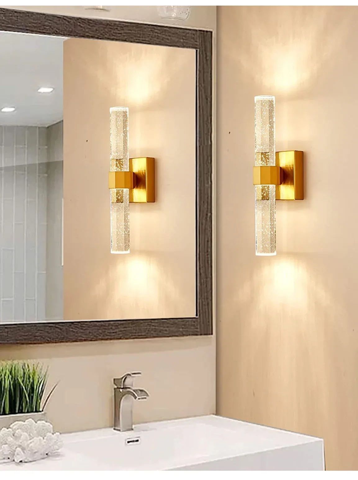 Nowoczesna Kryształowa Lampa Ścienna Essence Kinkiet Glamour - obrazek 4