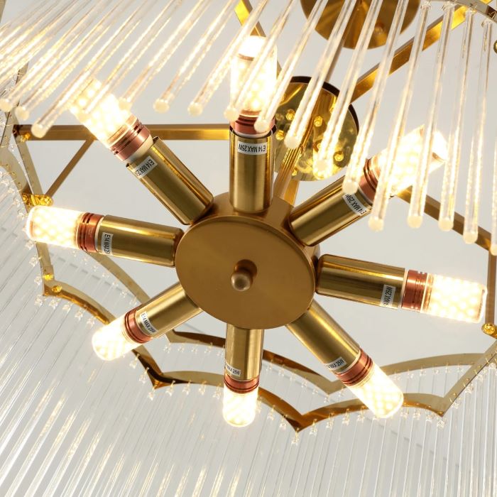 Nowoczesna Lampa Sufitowa Filago Żyrandol Glamour - obrazek 8