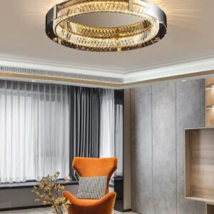 Nowoczesna Kryształowa Lampa Sufitowa Bellini Plafon Glamour