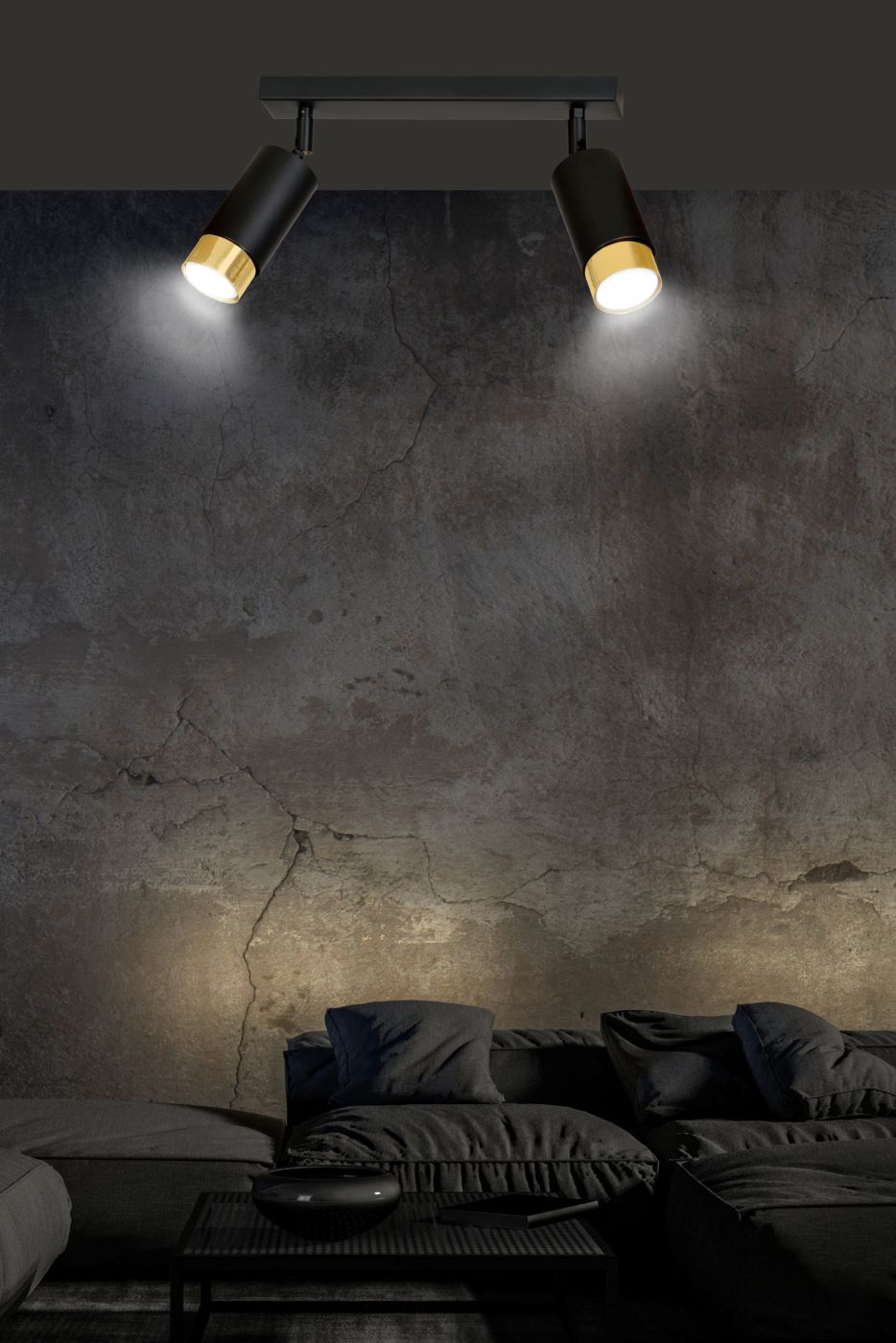 Nowoczesna Lampa Sufitowa Listwa Hiro Spot Plafon Loft - obrazek 7