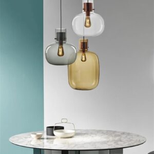 Nowoczesna Szklana Lampa Wisząca Brokis Awa