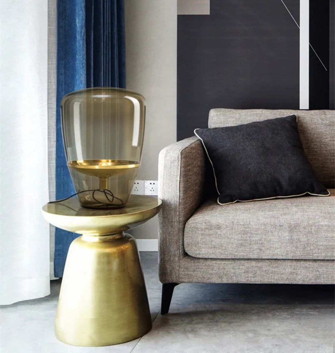 Nowoczesna Szklana Lampa Stołowa Balloons - obrazek 3