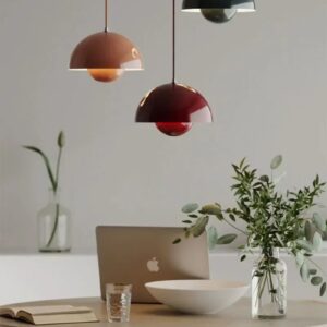 Nowoczesna Sufitowa Metalowa Lampa Wisząca Flowerpot