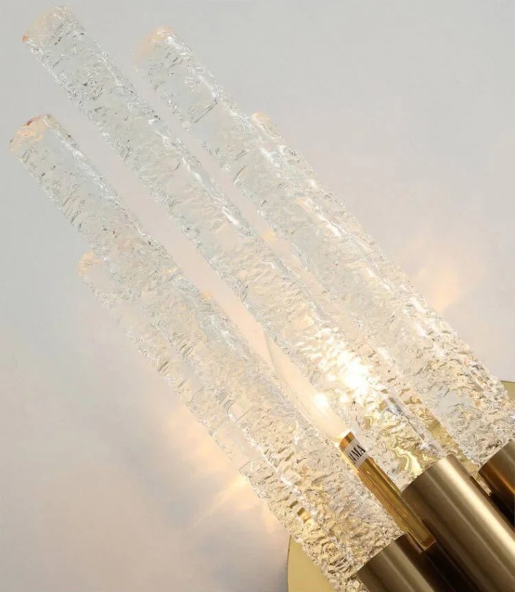 Nowoczesna Kryształowa Lampa Ścienna Mikado Kinkiet Glamour - obrazek 8