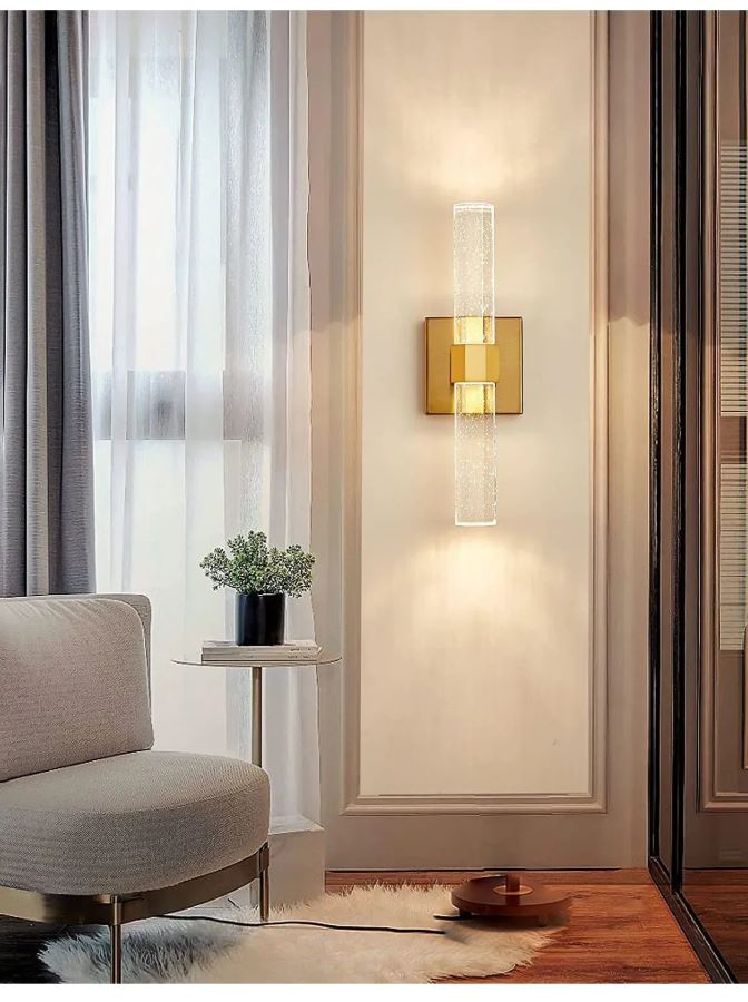 Nowoczesna Kryształowa Lampa Ścienna Essence Kinkiet Glamour - obrazek 5